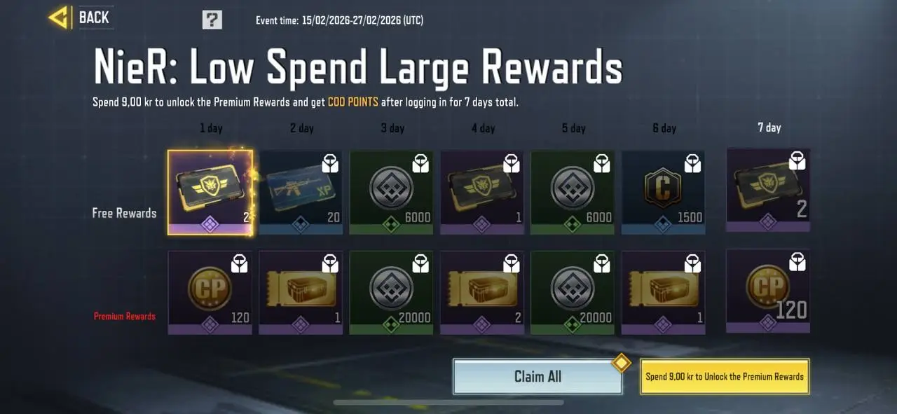 سی پی کالاف دیوتی موبایل آفر لو اسپند 1 دلاری